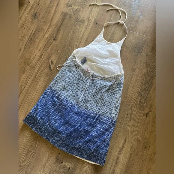 RARE NWOT Staud Beaded Dolphin Mini Dress Size X-Small - Picture 5 of 7